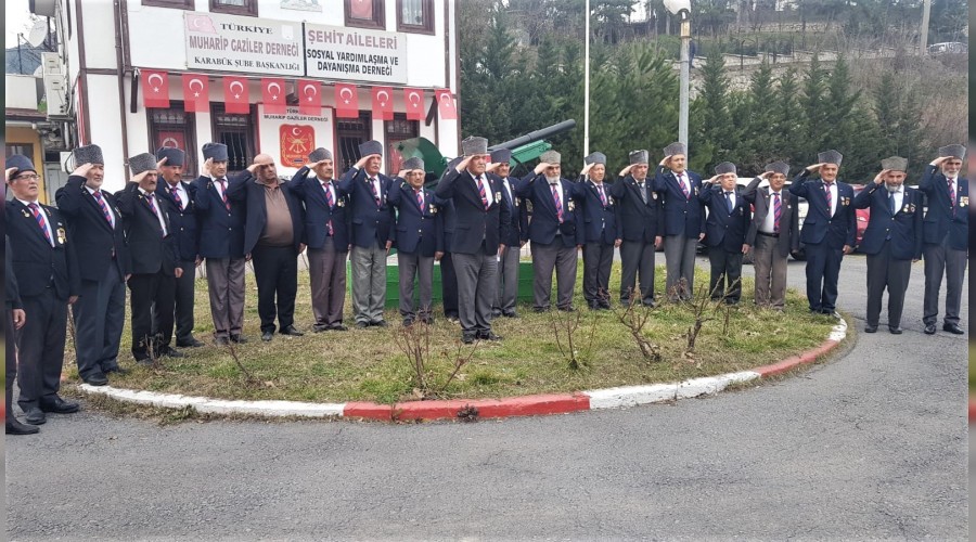 Gazilerden ‘'Bahar Kalkanı Harekatı'na destek