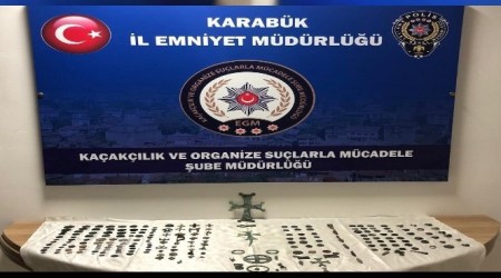 Karabk'te 227 para tarihi eser ele geirildi