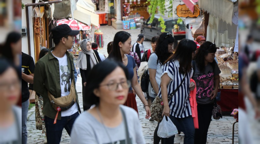 "Korumanın başkenti"ne 8 ayda 850 bin turist geldi