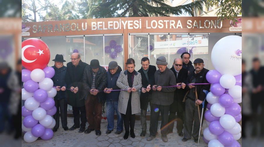 Safranbolu'da "lostra salonu" ald