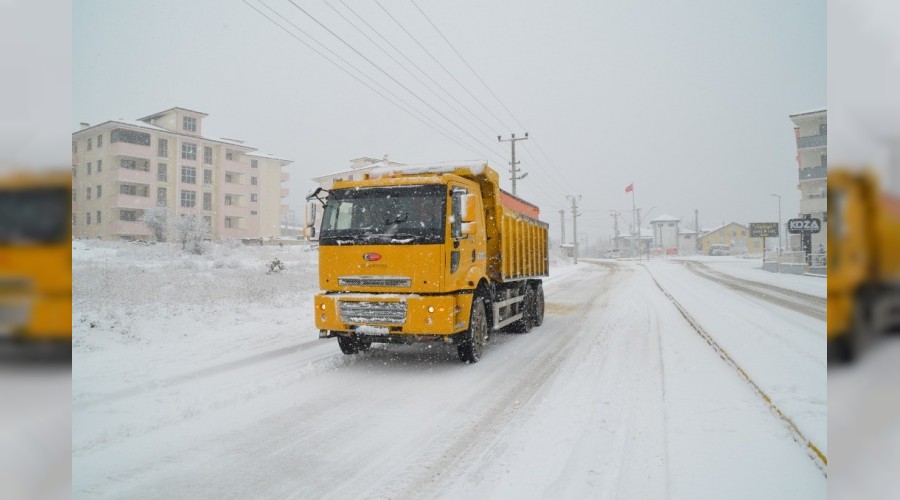 Safranbolu'da kar kreme ve tuzlama almas