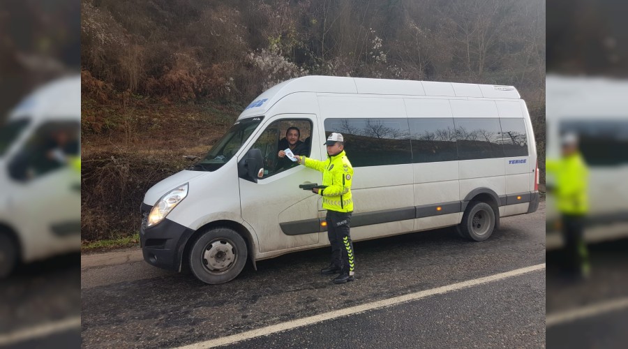 Yenice Emniyeti sürücüleri dolandırıcılara karşı uyardı
