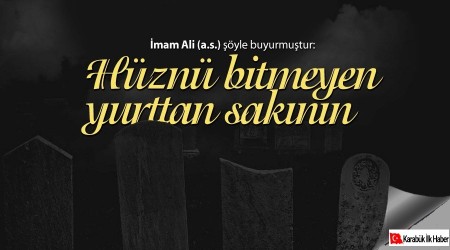 Hzn bitmeyen yurttan saknn