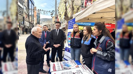 Karab�k�te doland�r�c�l��a kar�� bilgilendirme stantlar� kuruldu