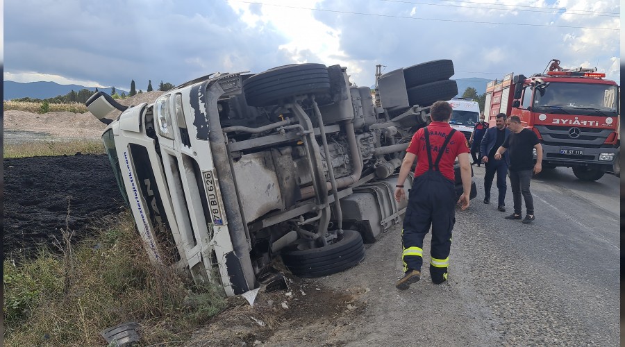 Freni boalan Tr devrildi