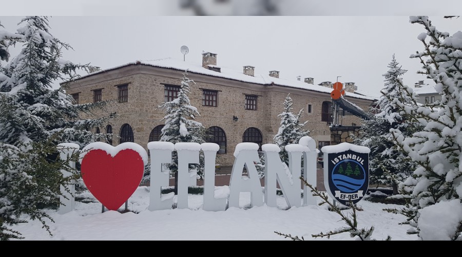 Karabük Nisan ayında yeniden beyaz örtüyle kaplandı