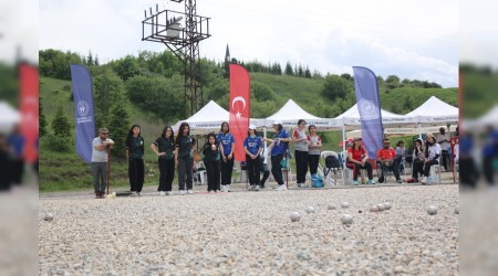 Karabkte ilk kez dzenlenen Bocce Blge ampiyonas devam ediyor