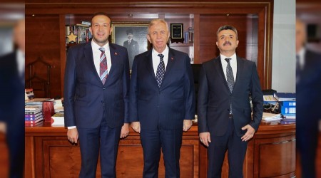 BTPden Mansur Yavaa Destek Ziyareti