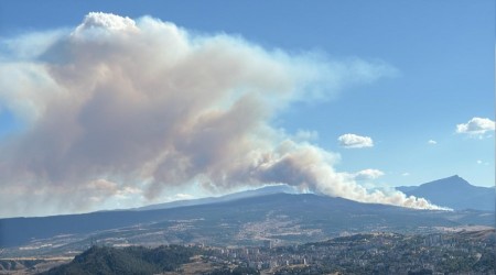 Karabkde bir yangn daha ba gsterdi