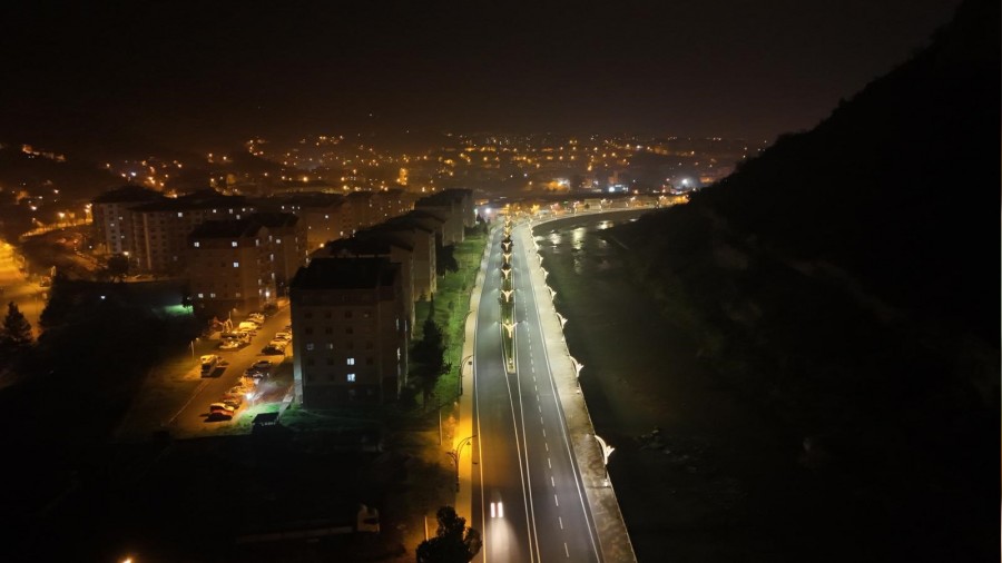 Karabkte Zonguldak ve Yenice caddeleri batan sona yenilendi