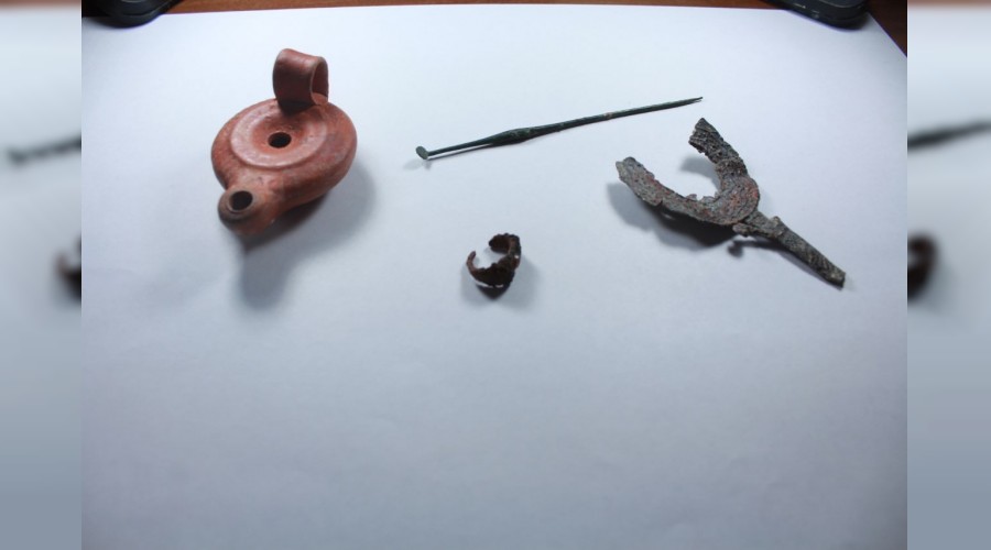 Karadeniz’in Zeugmasında yapılan kazılar yeni eserler ortaya çıktı