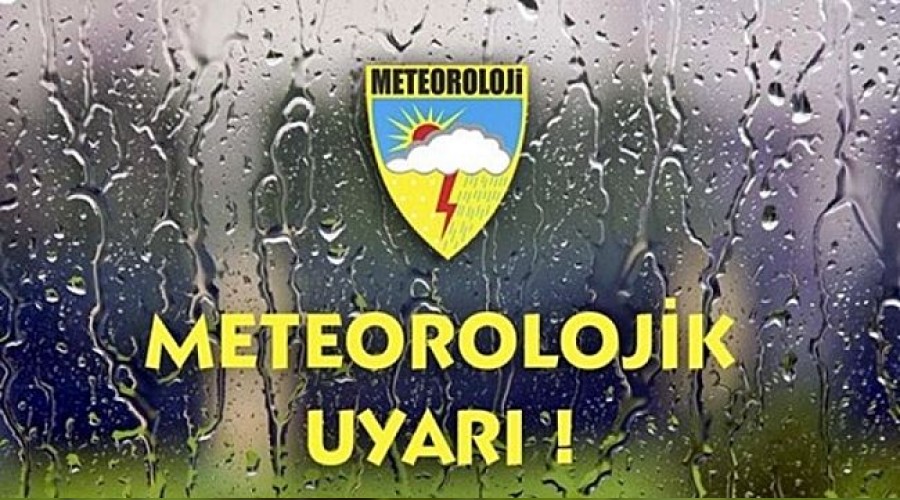 Meteorolojiden 7 il iin saanak ya uyars