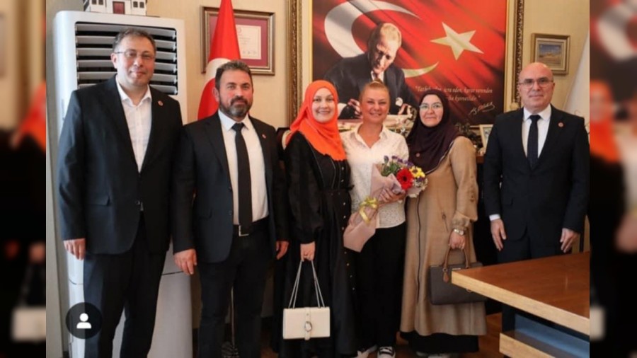 BTP Karabk tekilatndan Bakan Kse'ye ziyaret