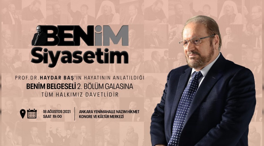 BTP Kurucusu olan Prof.Dr.Haydar Ba' anyor