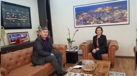 Kazakistan Ankara Bykelisi Saparbekuly, Karabke geldi