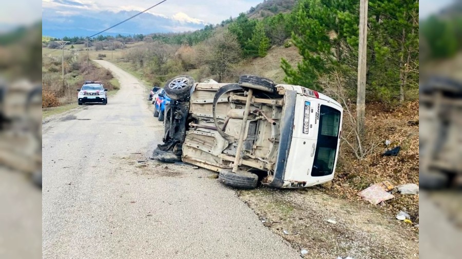 Polis memuru kazada hayatn kaybetti