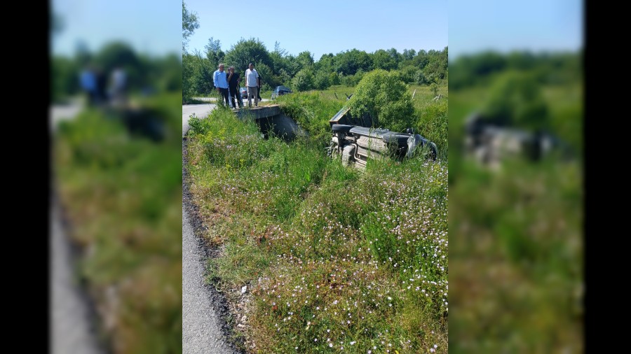 Devrilen cipin s�r�c�s� yaraland�