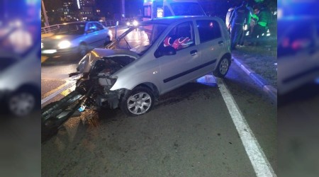 Karabk'te trafik kazas: 2 yaral