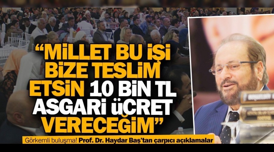 10 bin TL asgari cret veririz