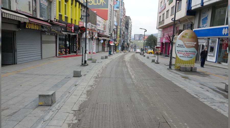 Karabkte  hafta sonu sessizlik hakim