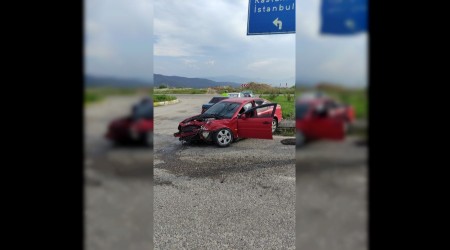 Trafik kazası: 3 yaralı