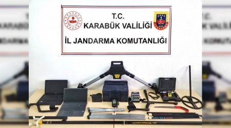 2 milyon liralk cihazlarla define ararken yakalandlar