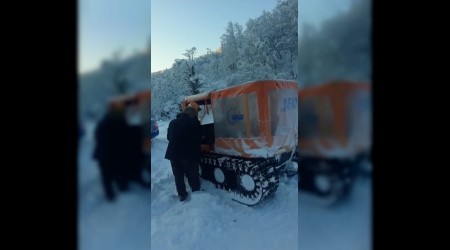 Kemoterapi hastas� paletli ara�la hastaneye ula�t�r�ld�