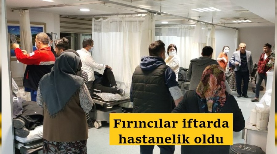 Frnclar iftarda hastanelik oldular