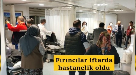 Frnclar iftarda hastanelik oldular